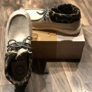 Hey Dude Blk Cheetah Britt